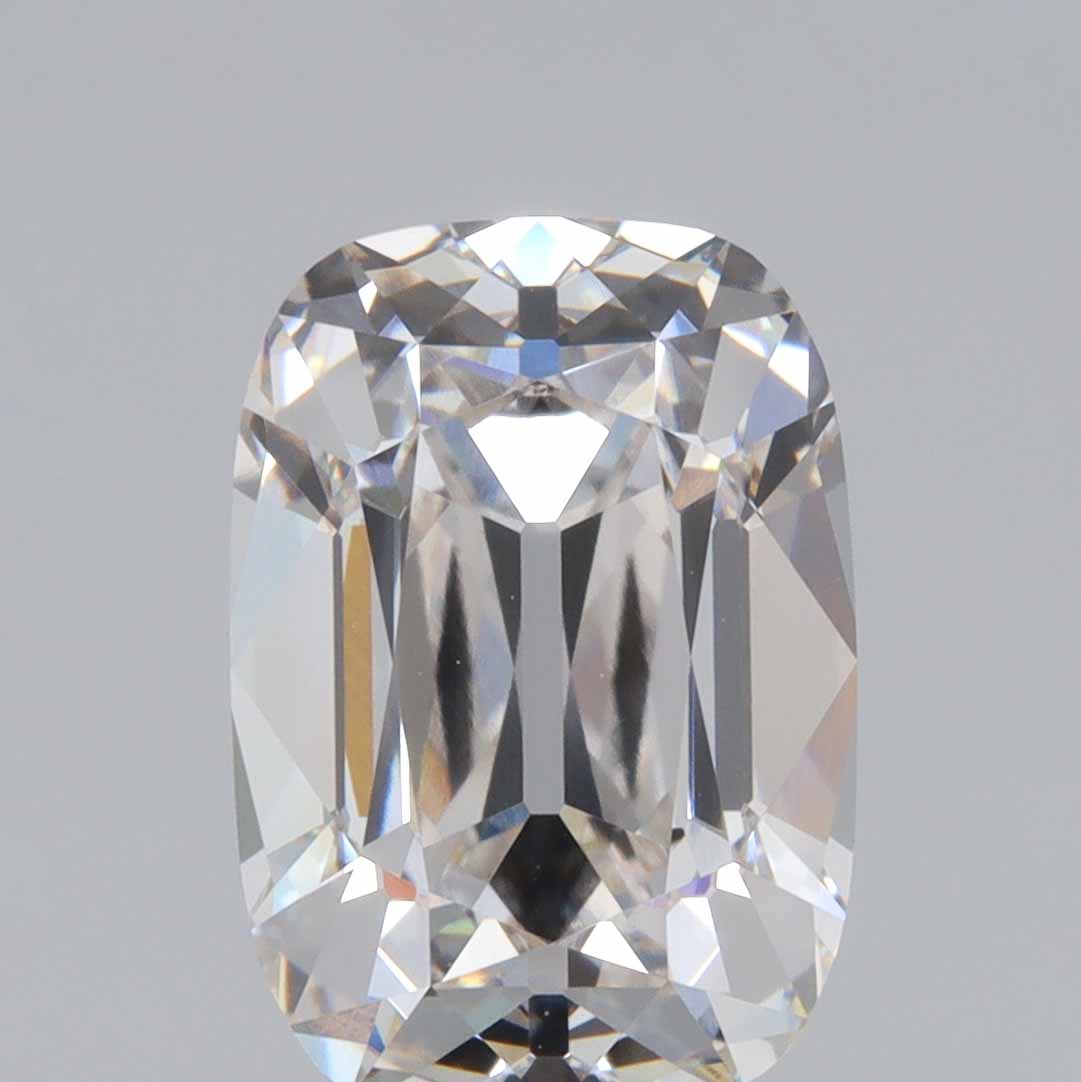 3.88ct | G/VVS2 Cushion Shape Old Mine Cut Lab Diamond (IGI)