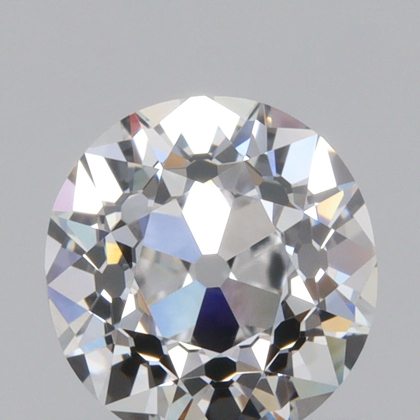 1.01ct | D/VVS2 Round Shape Old European Cut Lab Diamond (IGI)