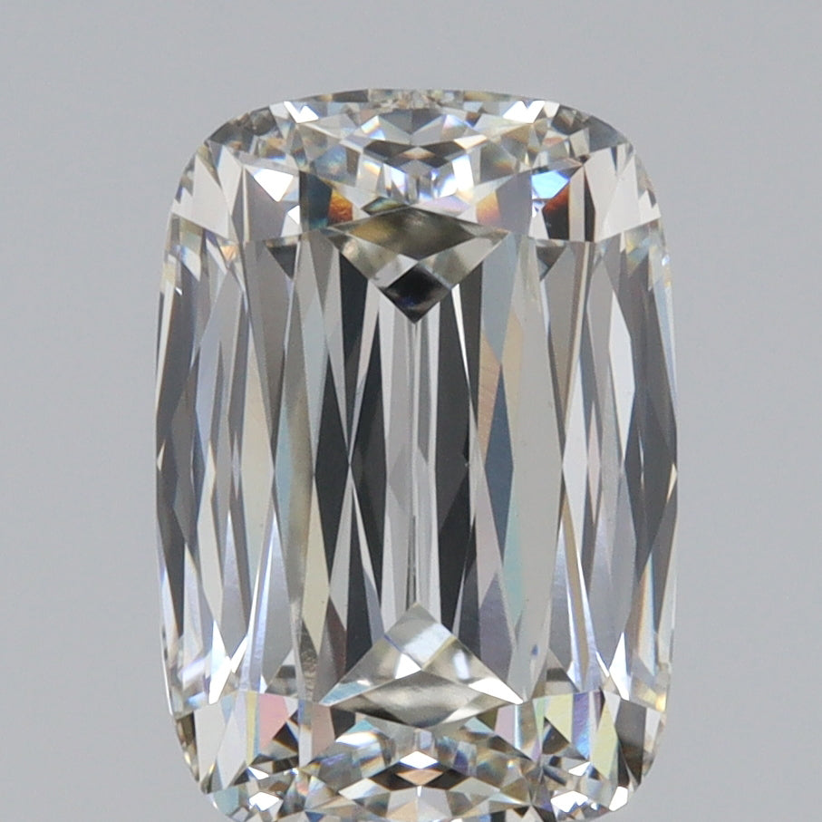 3.27ct | H/VS1 Cushion Shape Lattice Cut Lab Diamond (IGI)