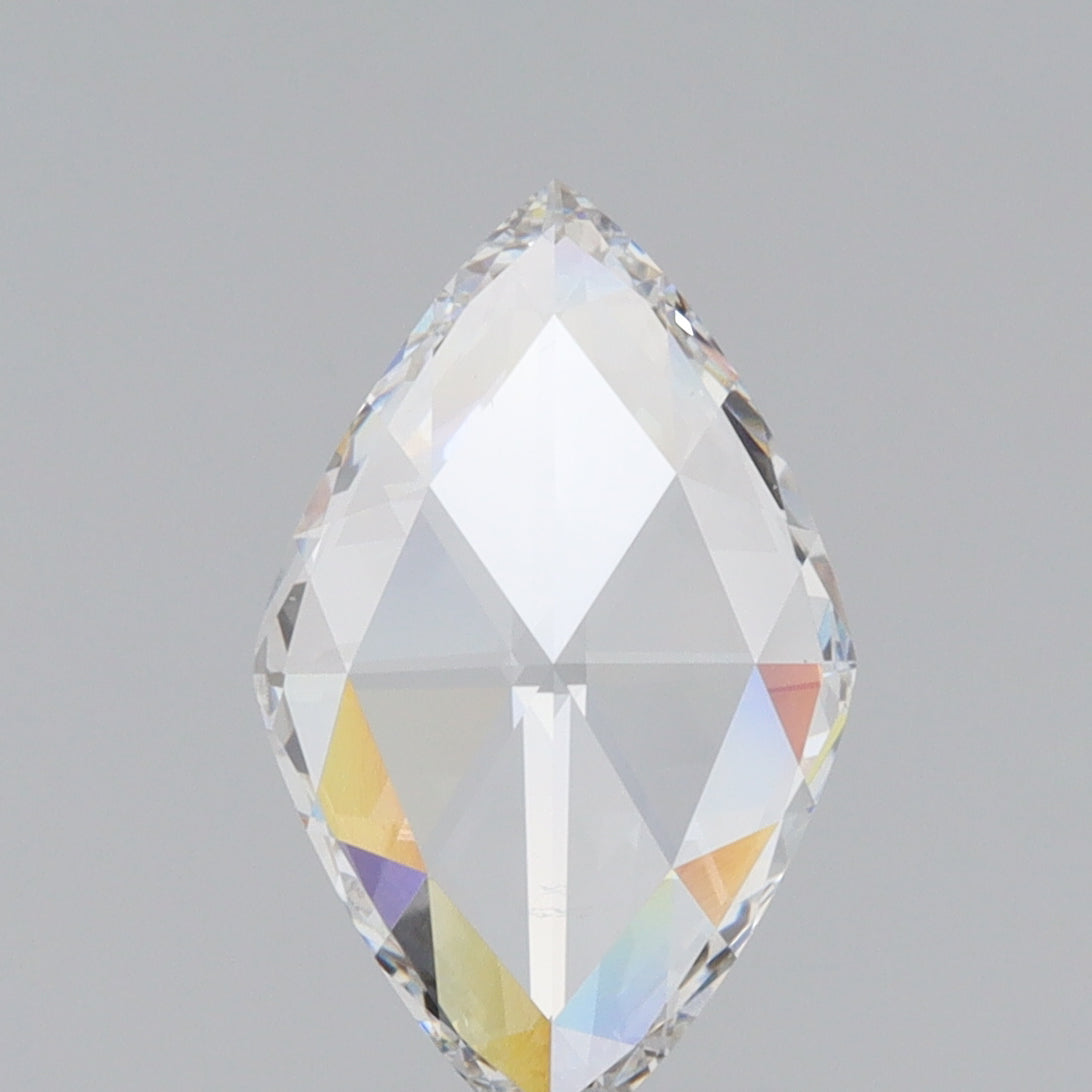 1.09ct | E/VVS2 Lozenge Shape Rose Cut Lab Diamond (IGI)-LITHOS Diamond