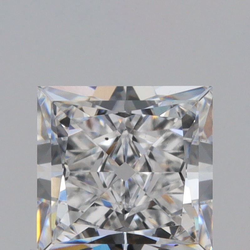 0.78ct | F/SI1 Princess Shape Old Mine Cut Lab Diamond