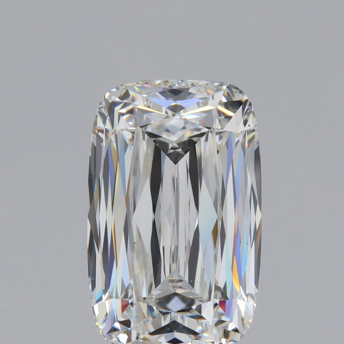 5.54ct | F/VS1 Cushion Shape Lattice Cut Lab Diamond (IGI)
