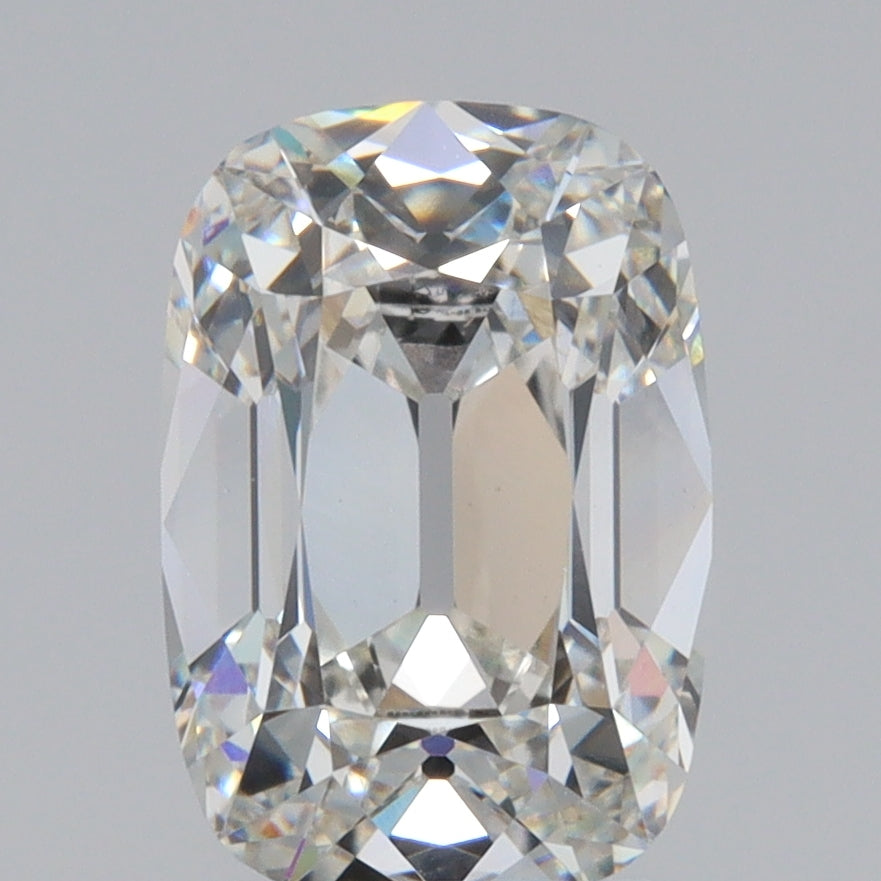 2.71ct | F/VS1 Cushion Shape Old Mine Cut Lab Diamond (IGI)-LITHOS Diamond