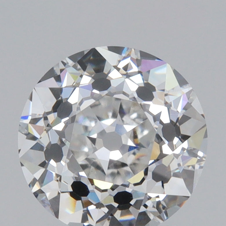 2.43ct | E/VS1 Round Shape Old European Cut Lab Diamond (IGI)