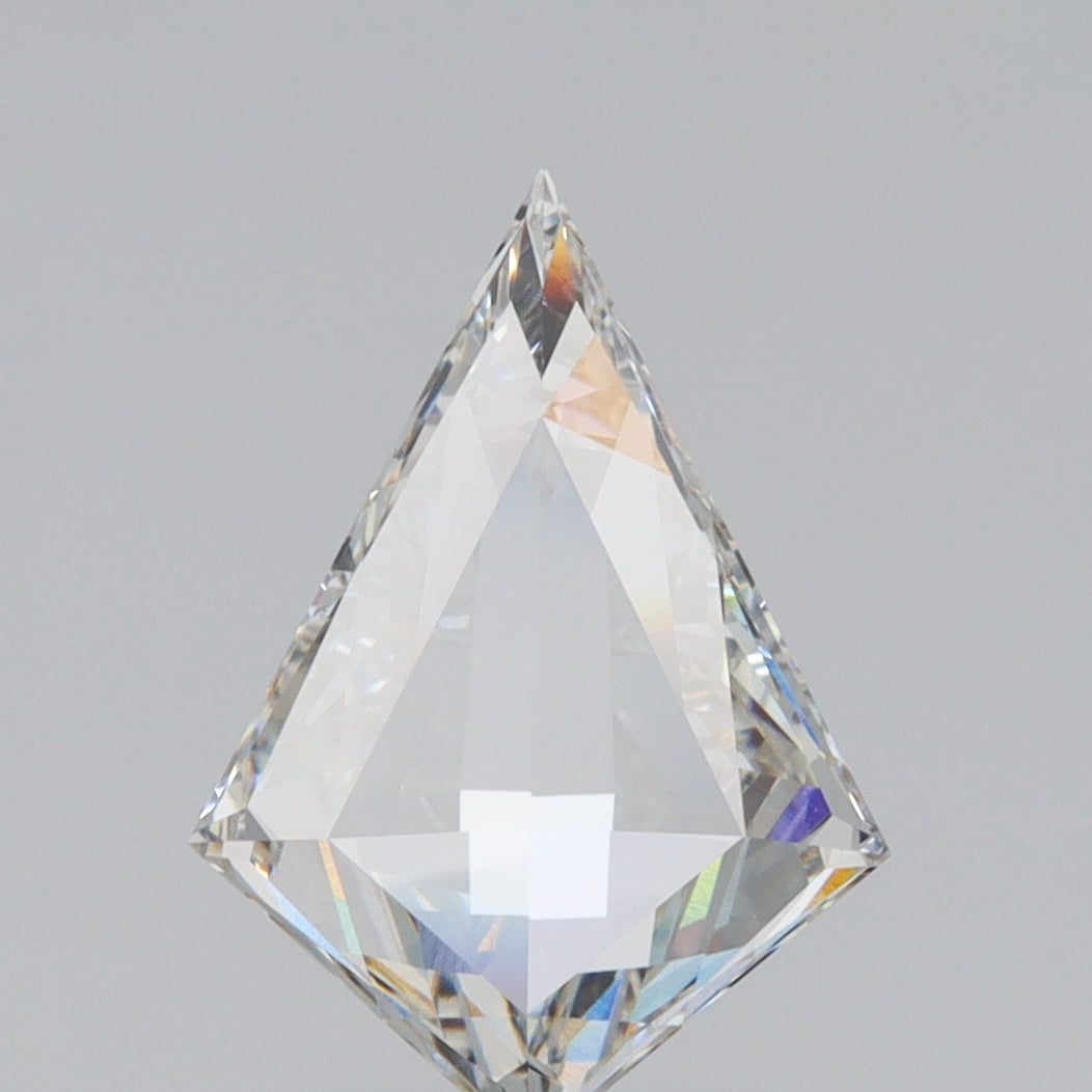 1.38ct | H/VVS2 Kite Shape Rose Cut Lab Diamond (IGI)-LITHOS Diamond