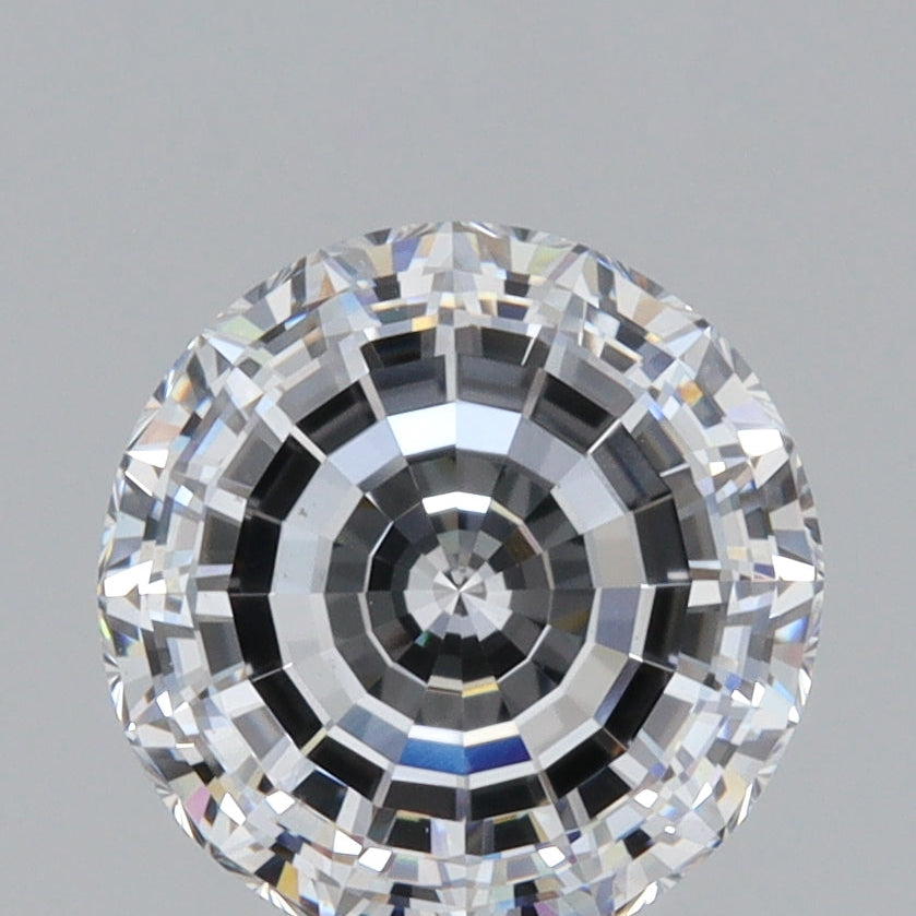 2.53ct | D/VS1 Round Shape Step Cut Lab Diamond (IGI)