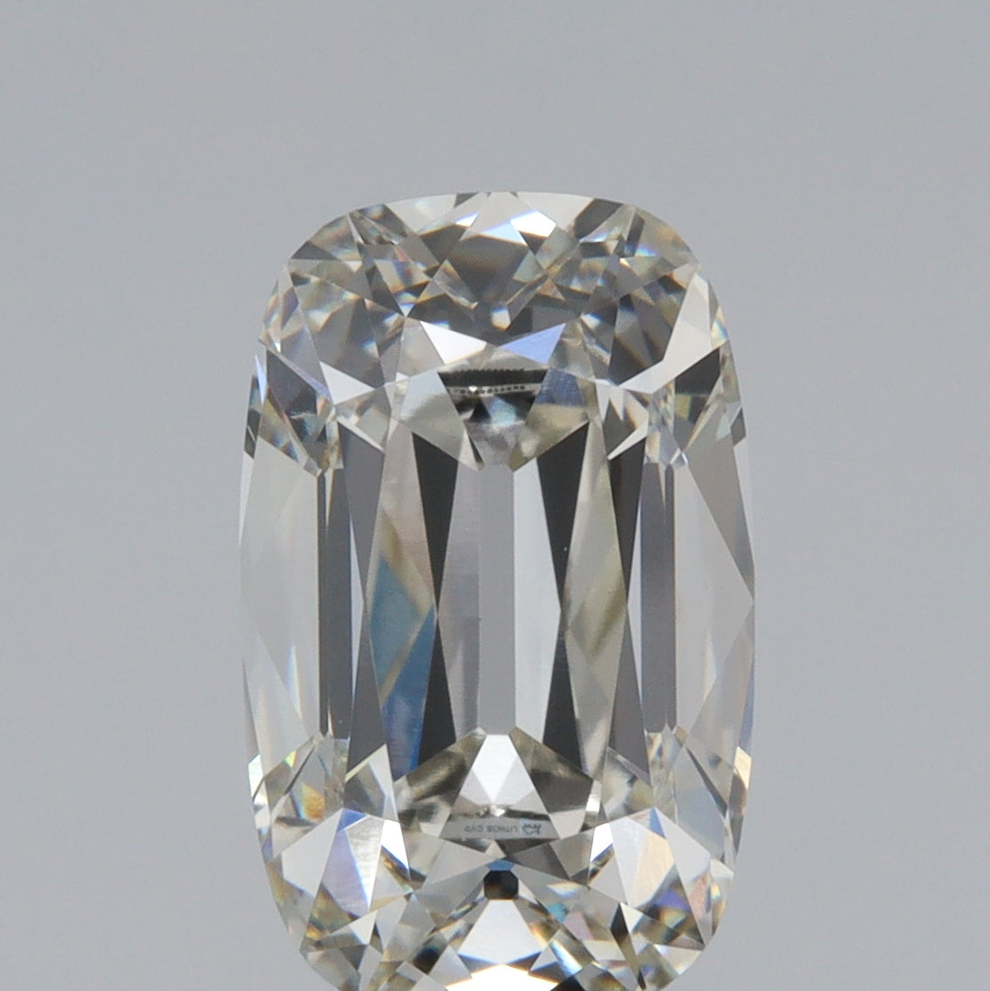3.44ct | H/VS1 Cushion Shape Old Mine Cut Lab Diamond (IGI)