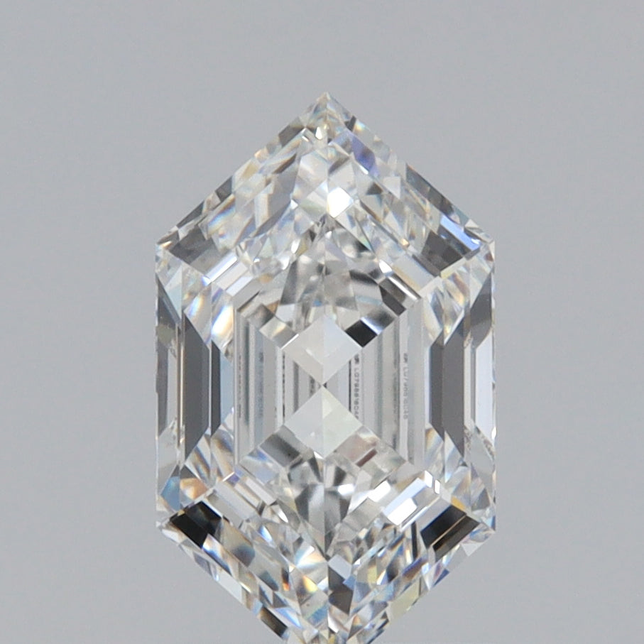 1.61ct | E/VS1 Hexagon Shape Step Cut Lab Diamond (IGI)
