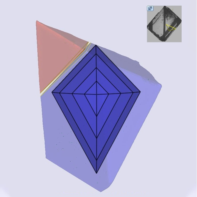 1.32ct | E/VS1 Kite Shape Step Cut Lab Diamond (IGI)-LITHOS Diamond