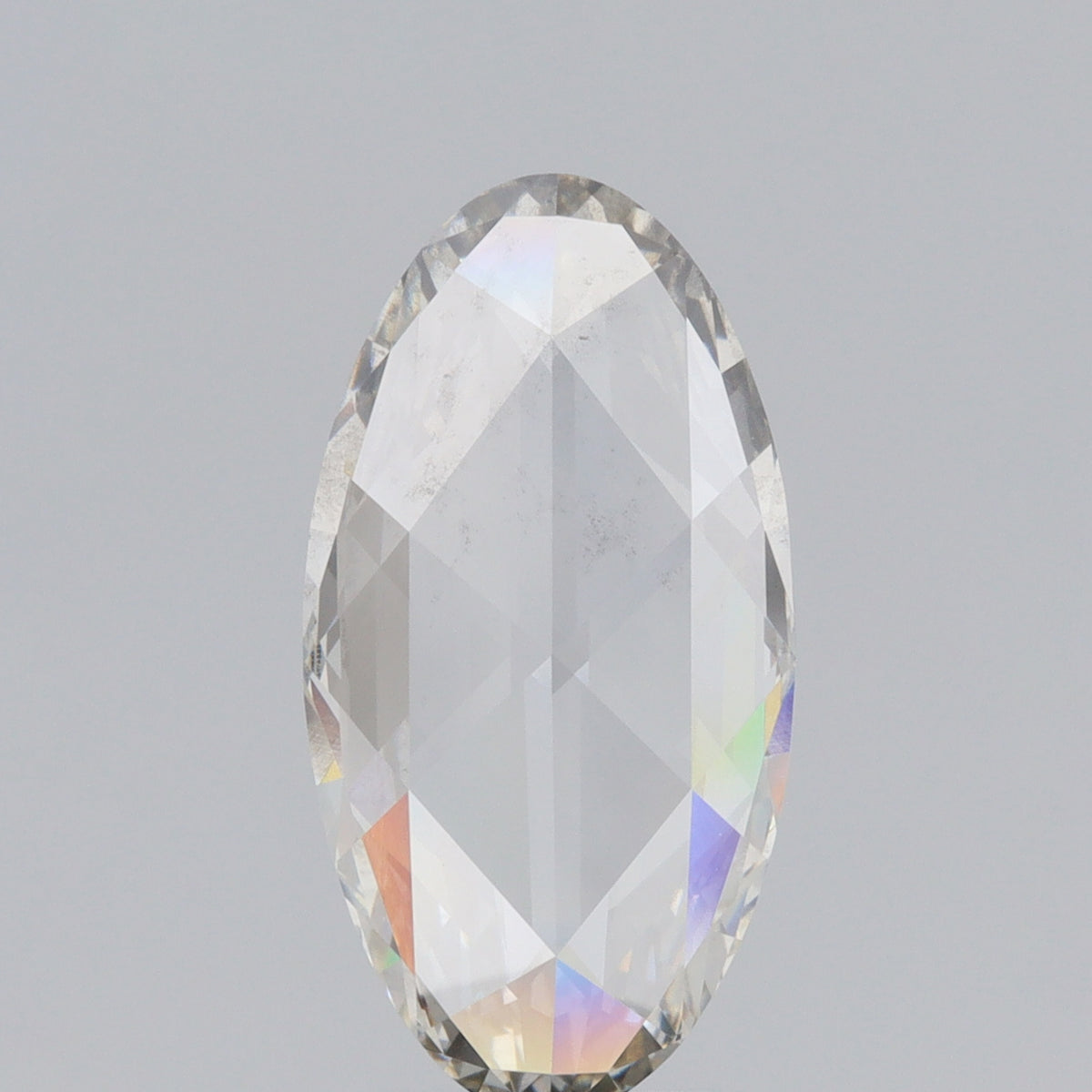 2.56ct | H/SI1 Oval Shape Rose Cut Lab Diamond (IGI)