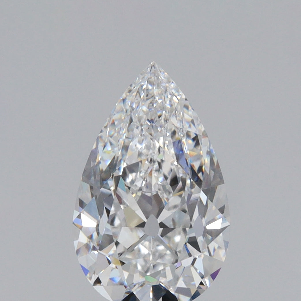 2.07ct | D/VVS2 Pear Shape Old Mine Cut Lab Diamond (IGI)-LITHOS Diamond