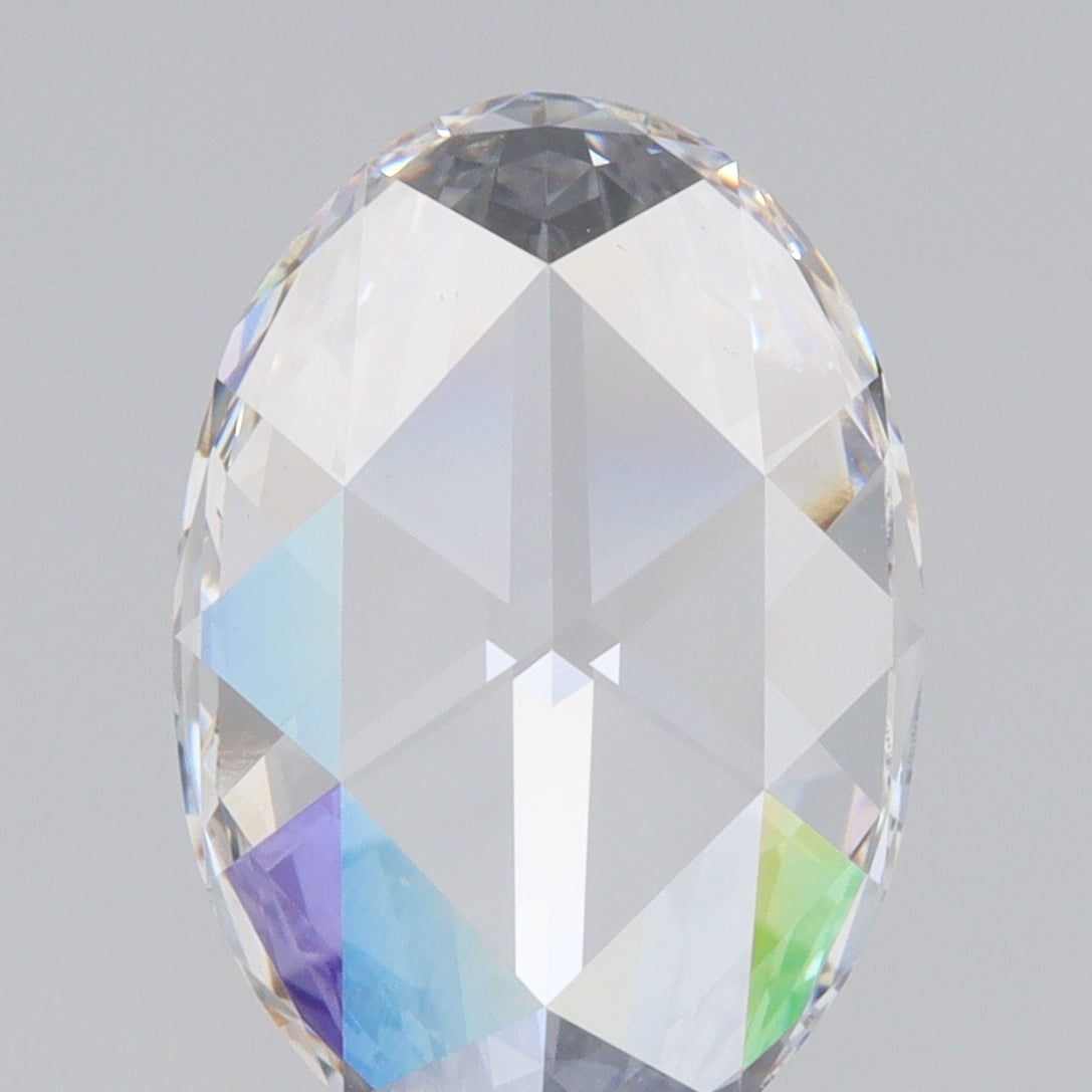 2.01ct | E/VVS2 Oval Shape Rose Cut Lab Diamond (IGI)