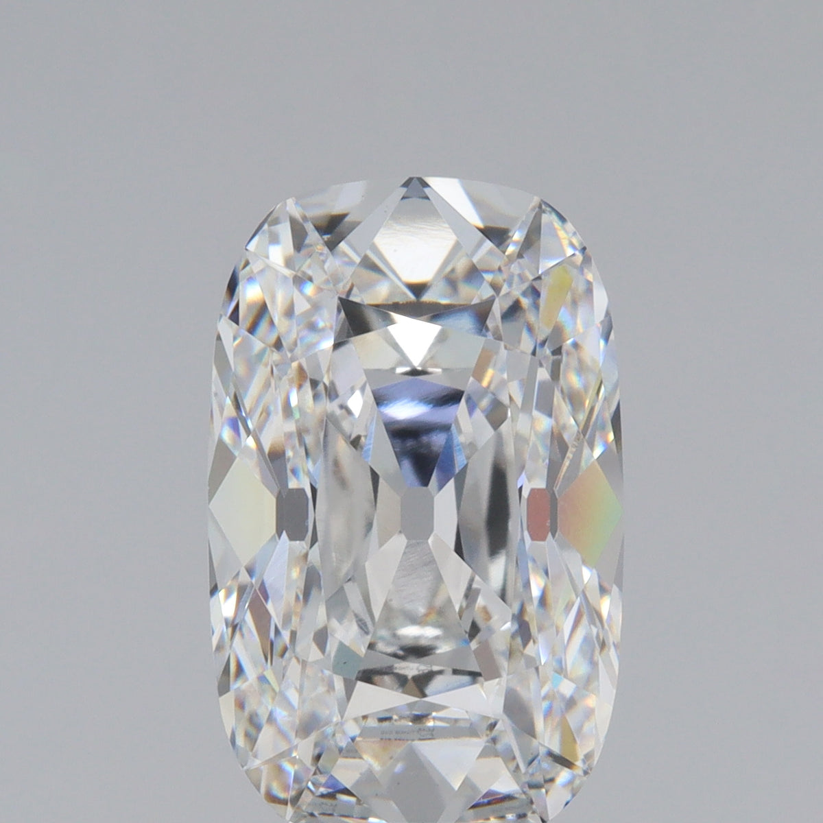 5.23ct | D/VVS2 Antique Cushion Shape Old Mine Cut Lab Diamond (IGI)-LITHOS Diamond