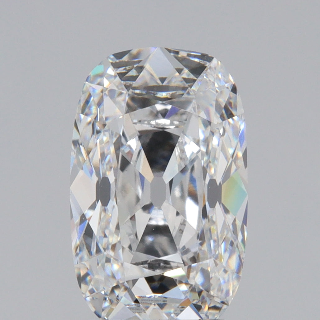 3.03ct | E/VVS2 Antique Cushion Shape Old Mine Cut Lab Diamond (IGI)