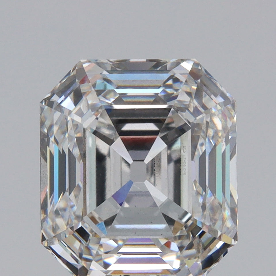 4.15ct | F/VS2 Antique Emerald Shape Step Cut Lab Diamond (IGI)