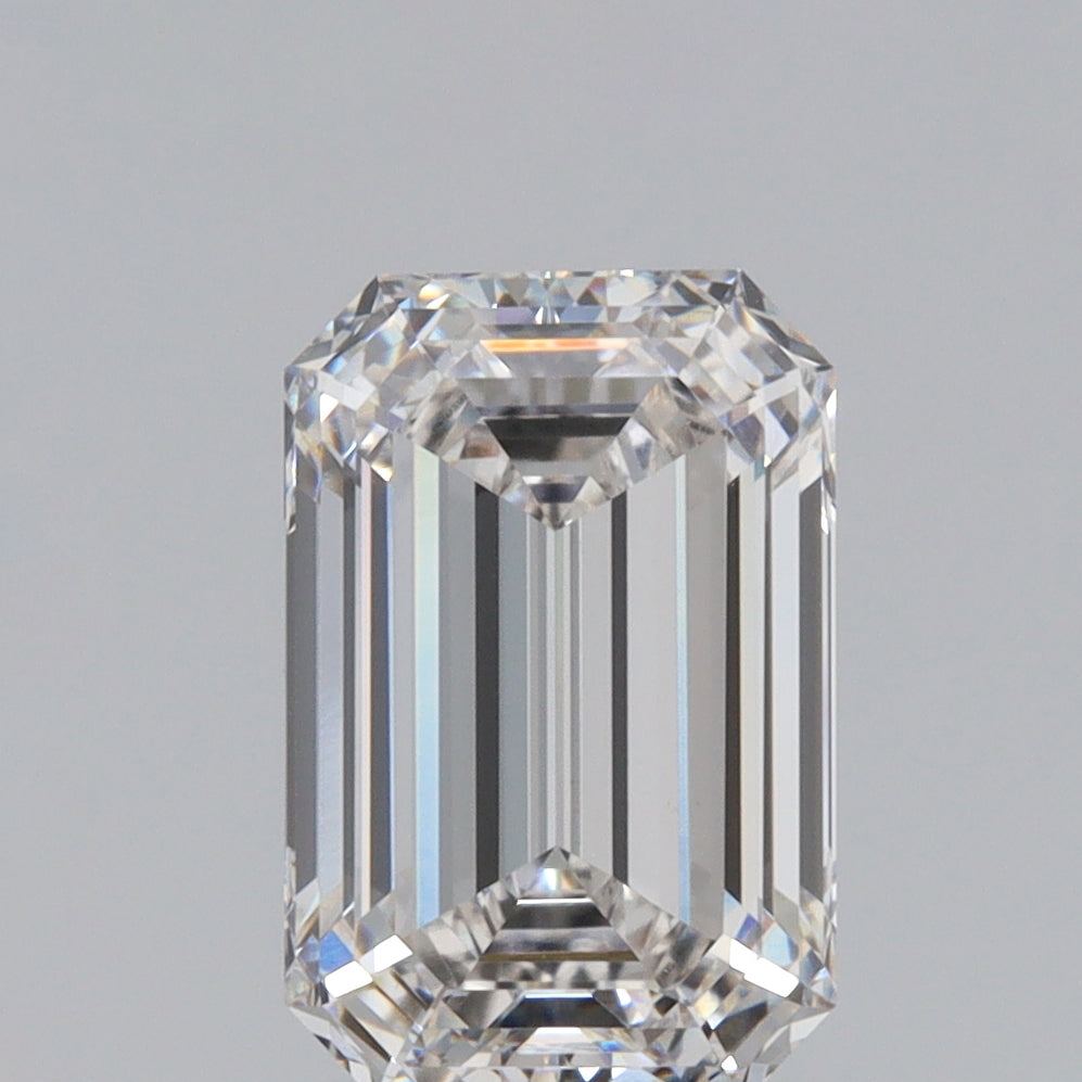 2.52ct | F/VVS2 Emerald Shape Step Cut Lab Diamond (IGI)-LITHOS Diamond