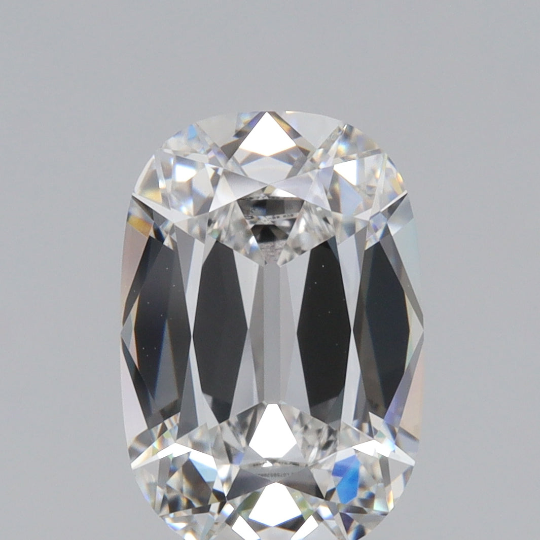 2.92ct | E/VVS2 Cushion Shape Old Mine Cut Lab Diamond (IGI)-LITHOS Diamond