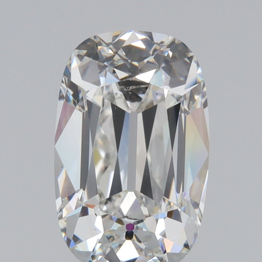 2.21ct | F/VS1 Cushion Shape Old Mine Cut Lab Diamond (IGI)