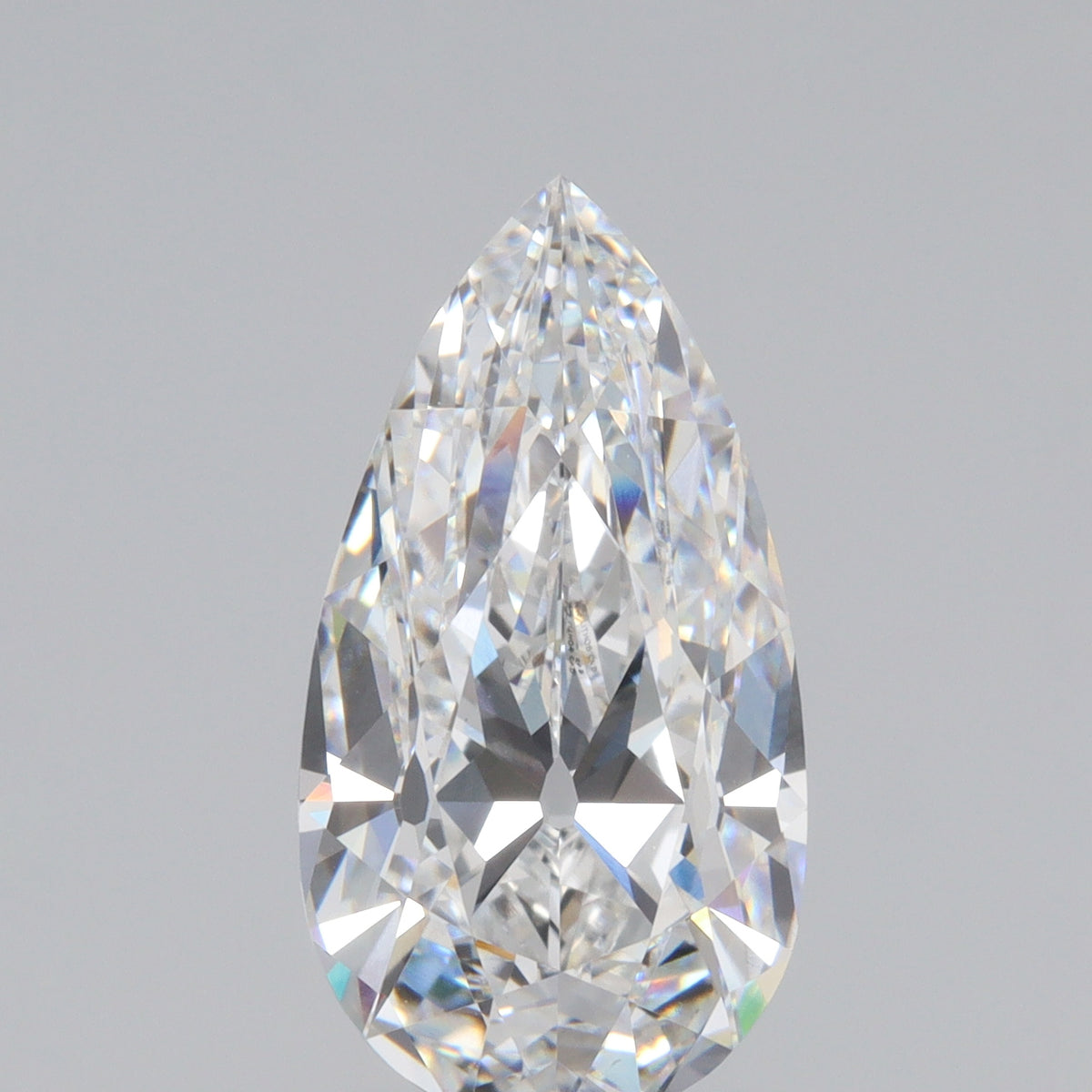 3.17ct | E/VS1 Pear Shape Old Mine Cut Lab Diamond (IGI)