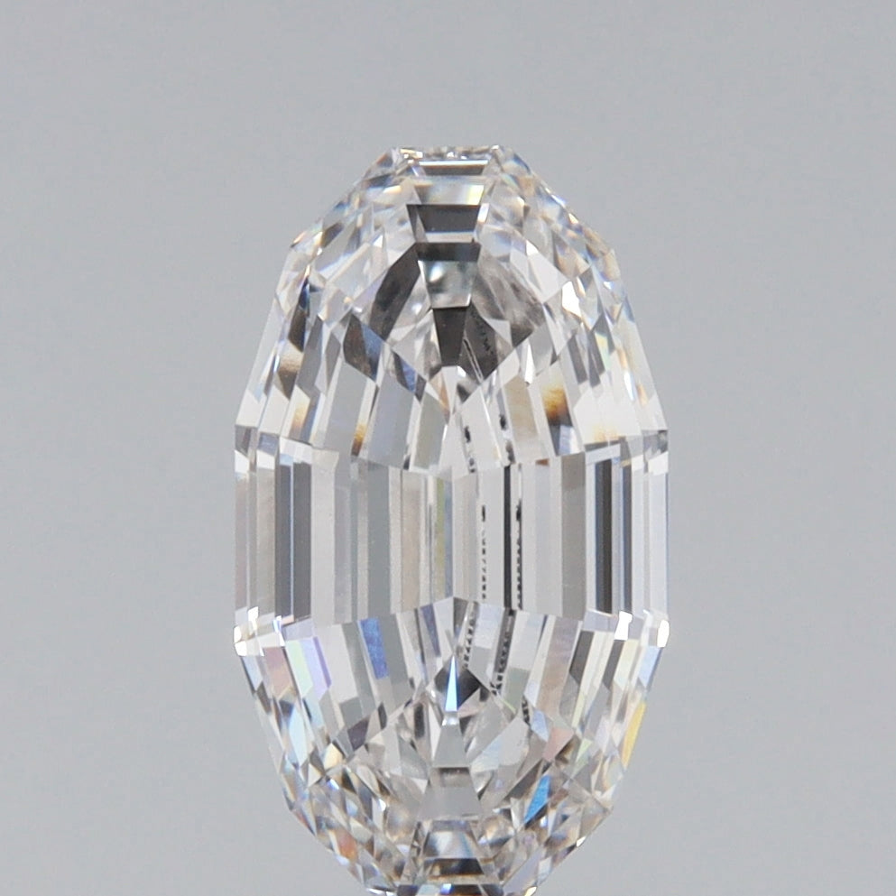 2.19ct | G/VS1 Oval Shape Step Cut Lab Diamond (IGI)