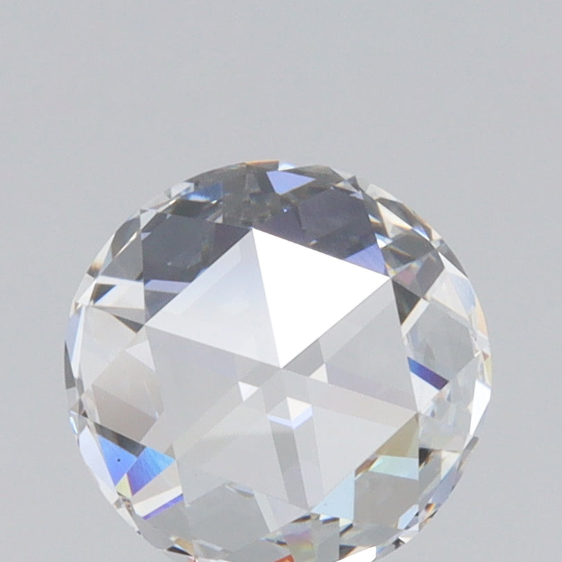 1.14ct E/VVS2 Round Shape Rose Cut Lab Diamond (IGI)