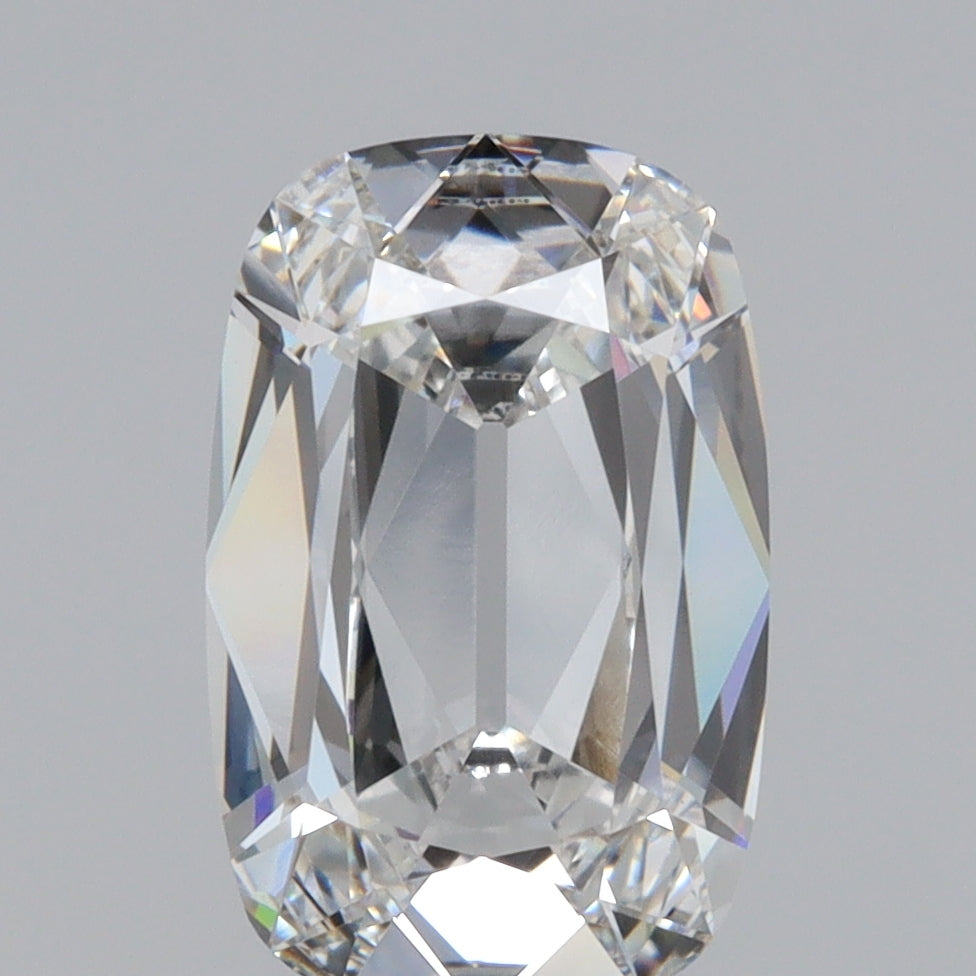 2.42ct | F/VS1 Cushion Shape Old Mine Cut Lab Diamond (IGI)