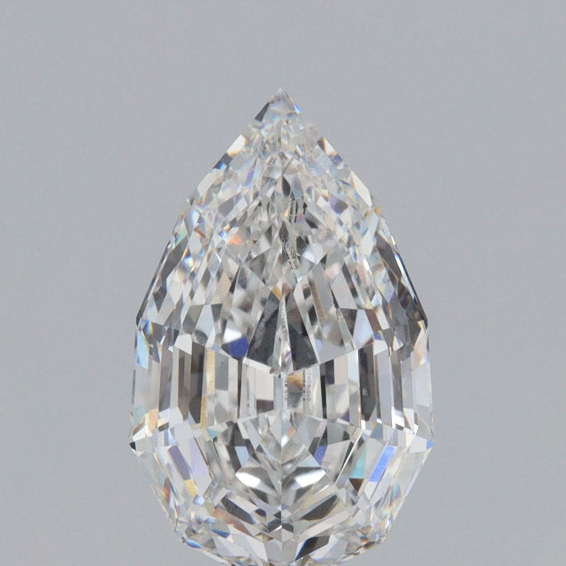 3.02ct | E/VS1 Pear Shape Step Cut Lab Diamond (IGI)