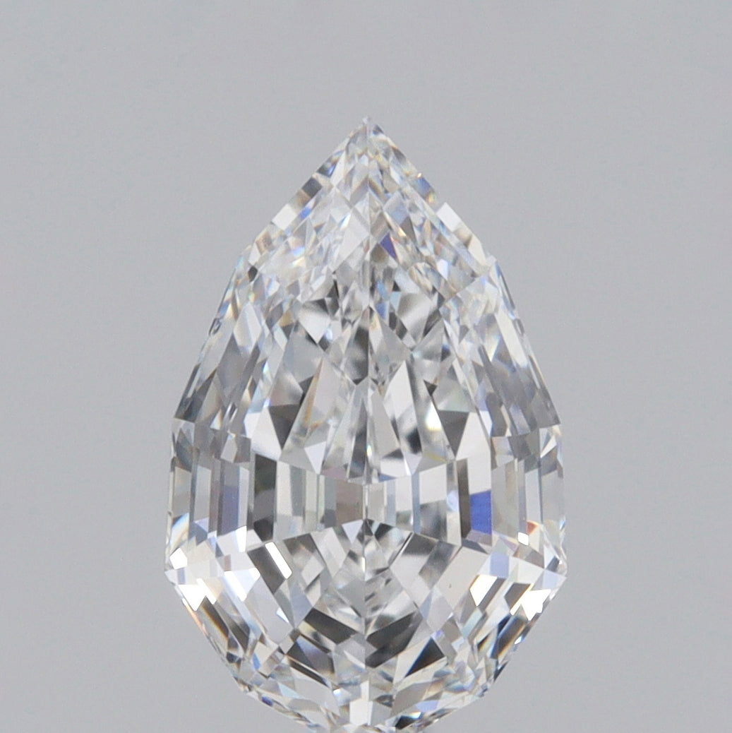 1.61ct | E/VS1 Pear Shape Step Cut Lab Diamond (IGI)