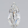 4.10ct | F/VVS2 Pear Shape Step Cut Lab Diamond (IGI)