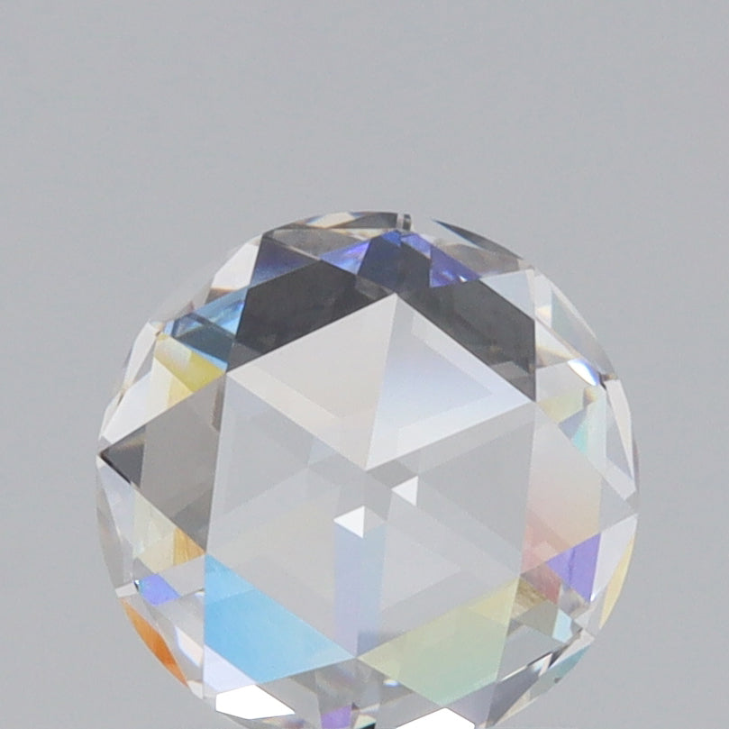 1.04ct | F/VVS2 Round Shape Rose Cut Lab Diamond (IGI)