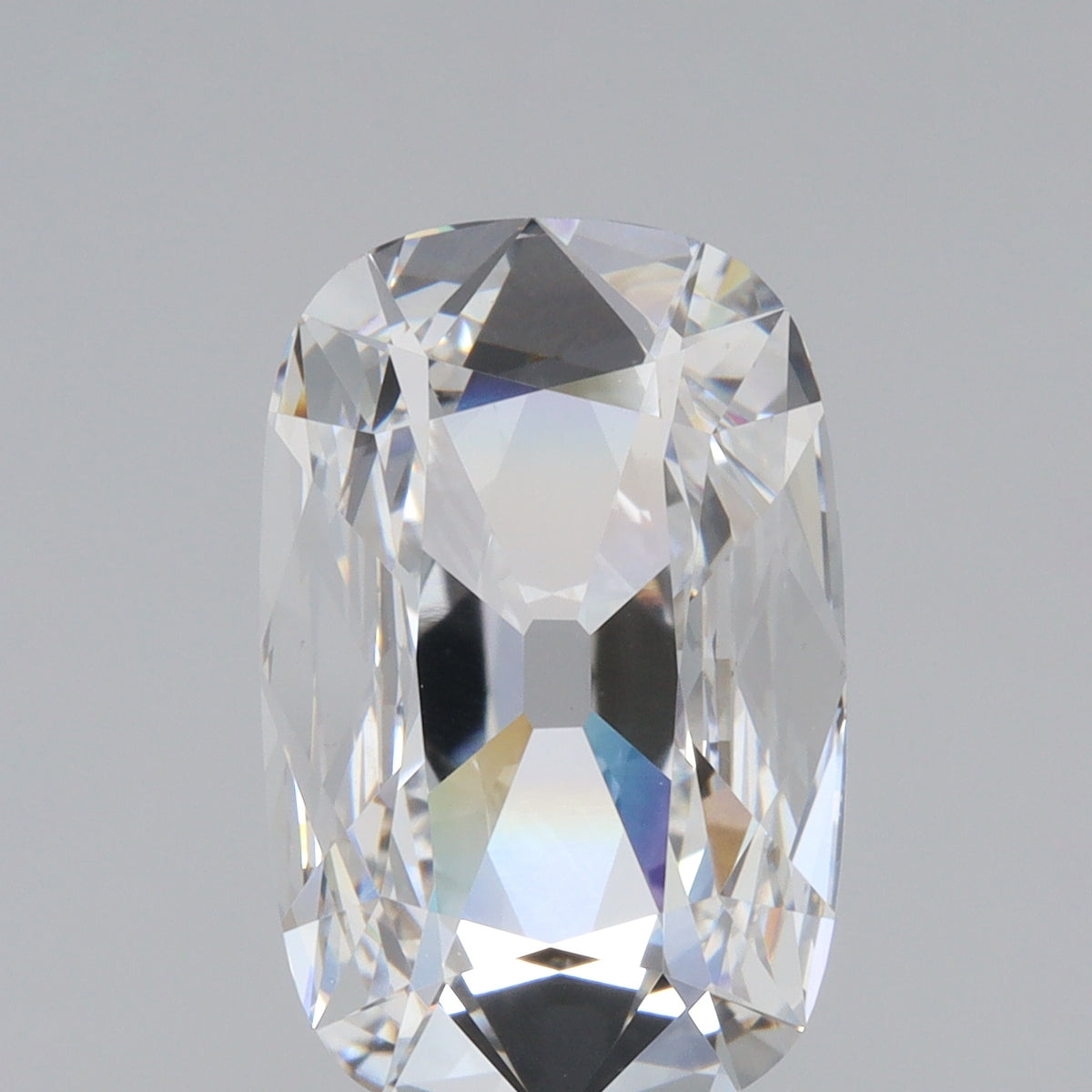 3.60ct | E/VVS2 Antique Cushion Shape Old Mine Cut Lab Diamond (IGI)