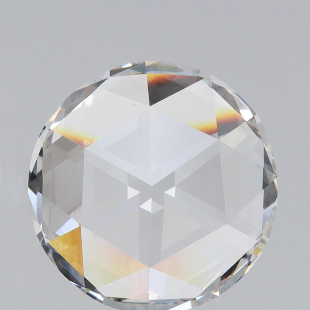 2.01ct | F/VS1 Round Shape Rose Cut Lab Diamond (IGI)