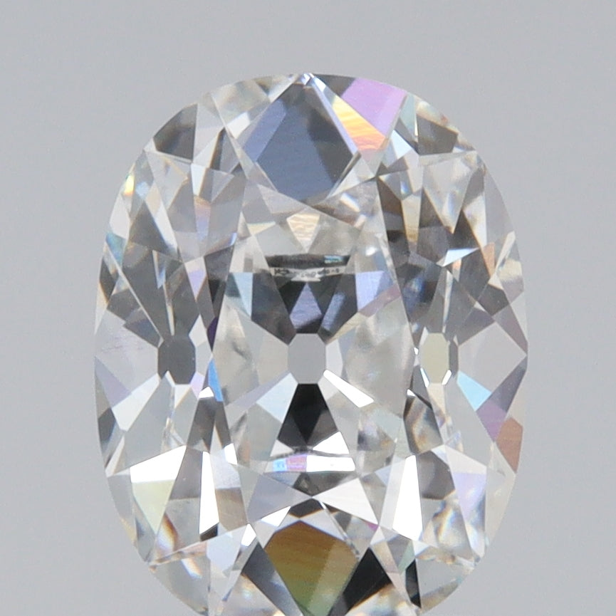 2.68ct | E/VS1 Cushion Shape Old Mine Cut Lab Diamond (IGI)