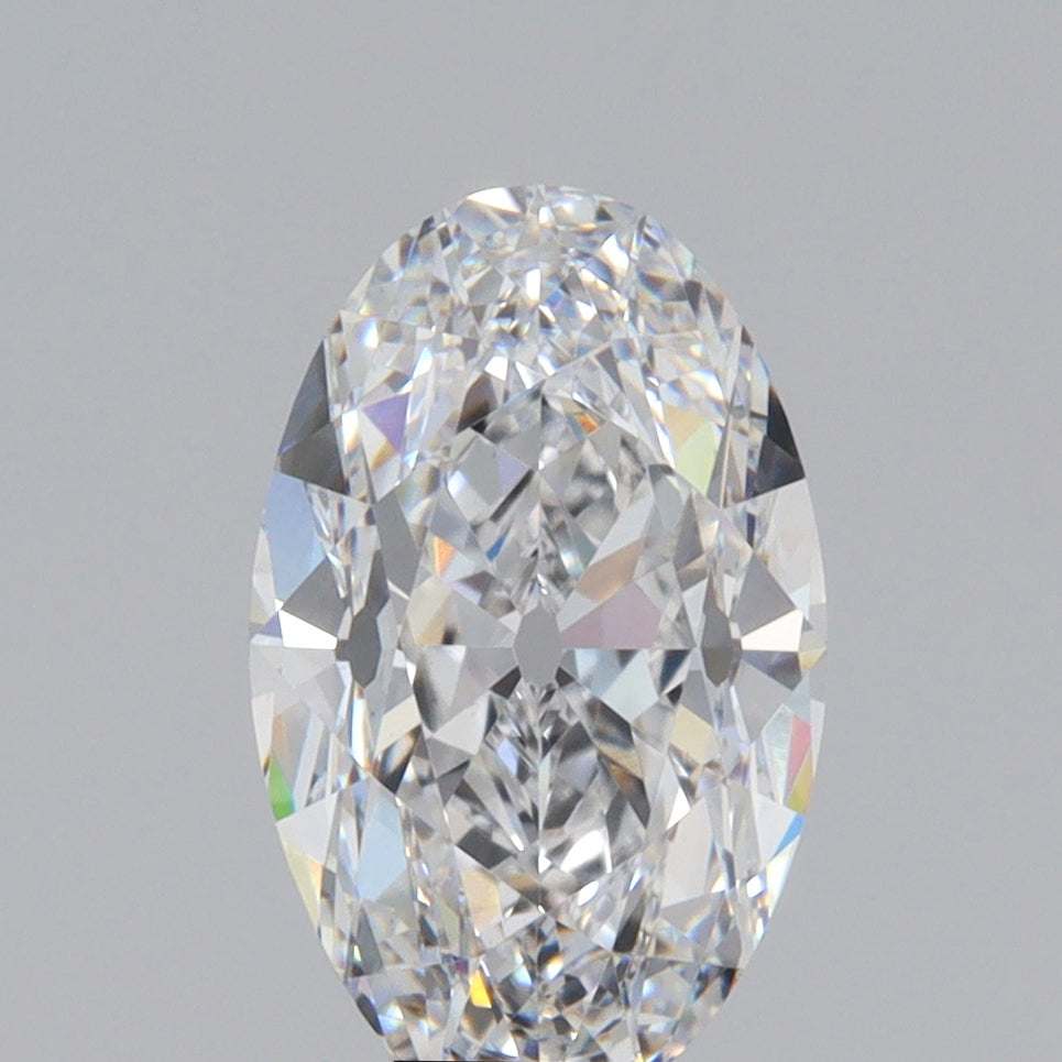2.10ct | D/VVS2 Oval Shape Old Mine Cut Lab Diamond (IGI)