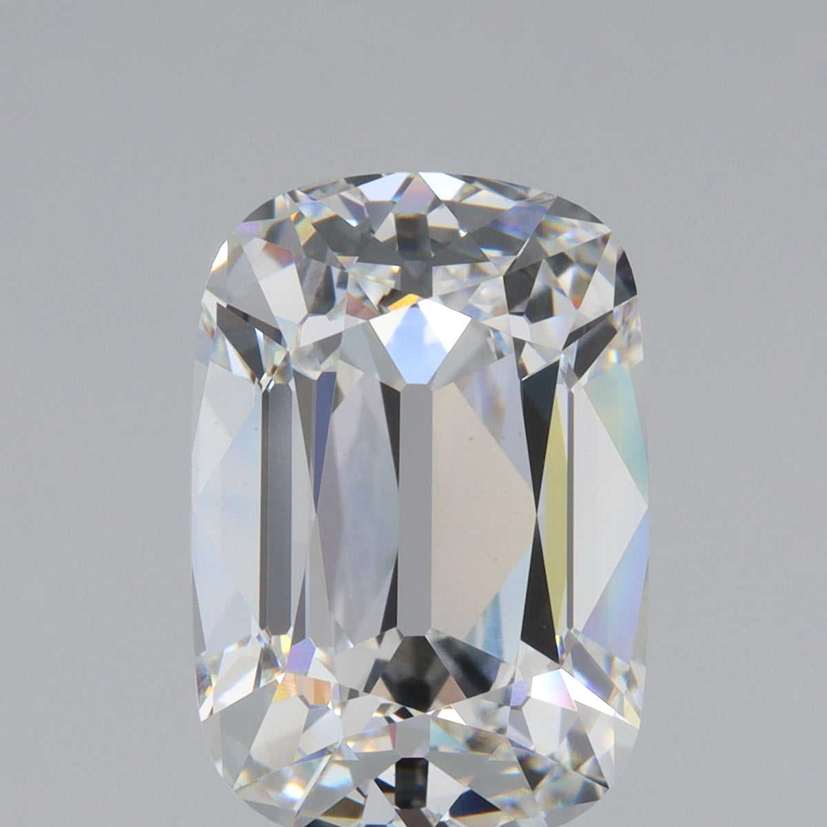 7.06ct | F/VVS2 Cushion Shape Old Mine Cut Lab Diamond (IGI)