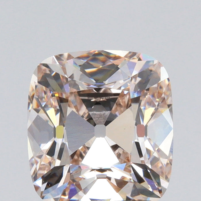 2.43ct | L/VVS2 Champagne Cushion Shape Old Mine Cut Lab Diamond (IGI)