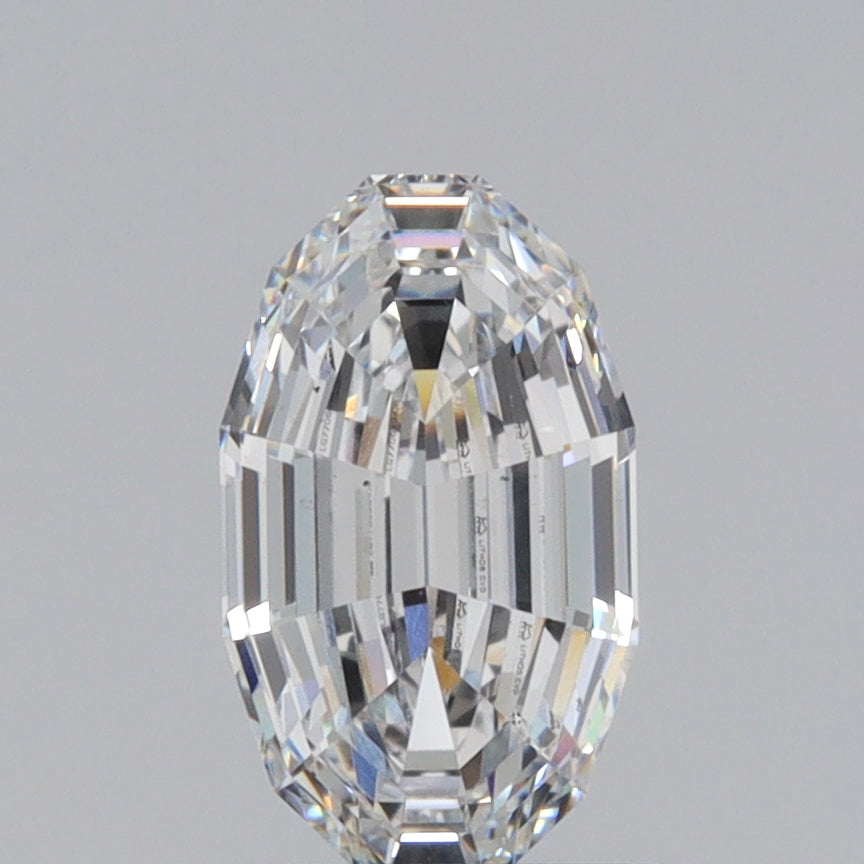 1.33ct | D/VS1 Oval Shape Step Cut Lab Diamond (IGI)-LITHOS Diamond