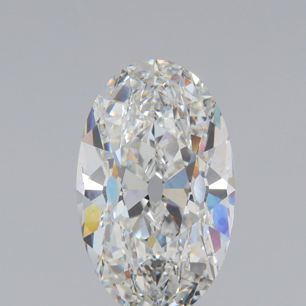 4.10ct | F/VS2 Oval Shape Old Mine Cut Lab Diamond (IGI)