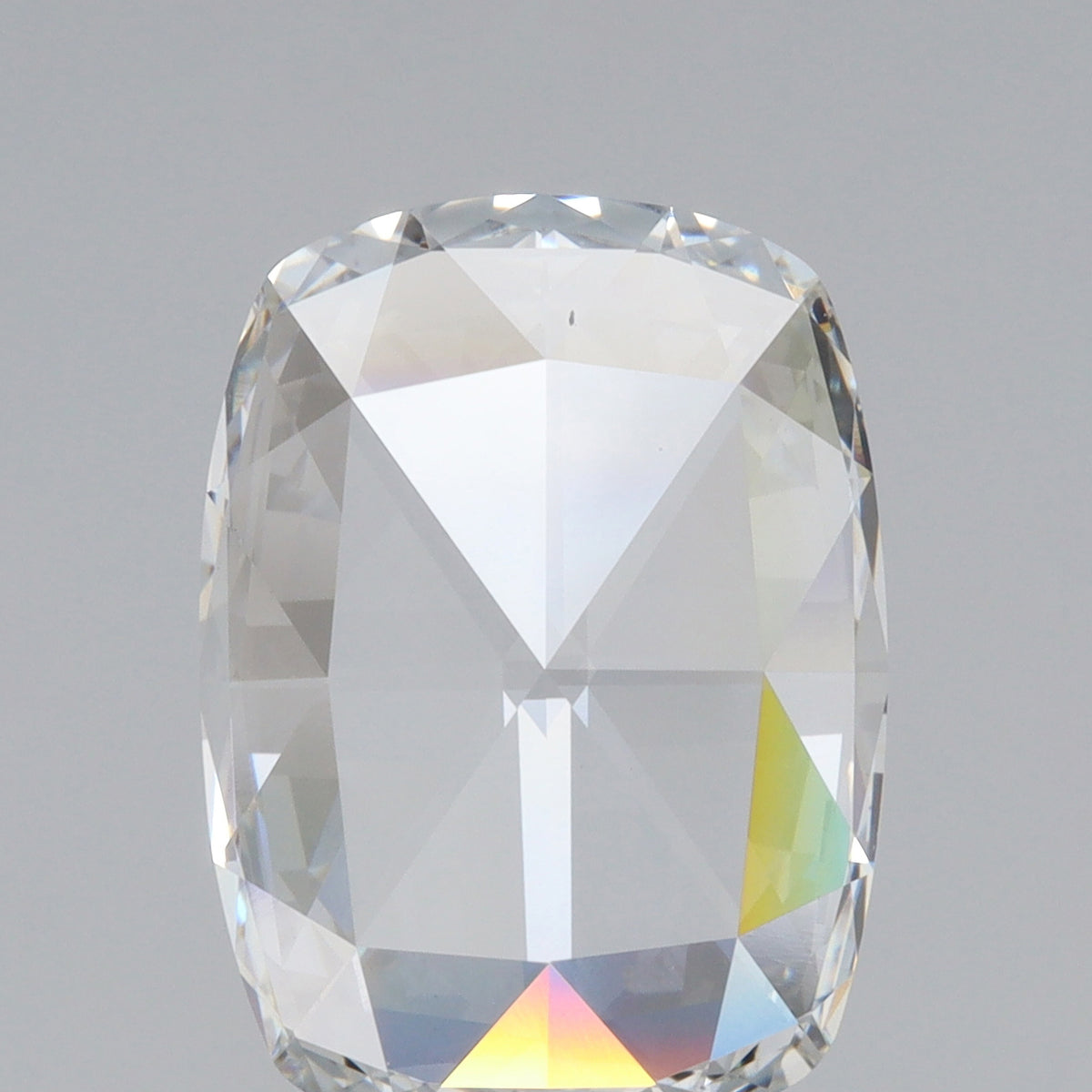 3.52ct | G/VS2 Cushion Shape Rose Cut Lab Diamond (IGI)