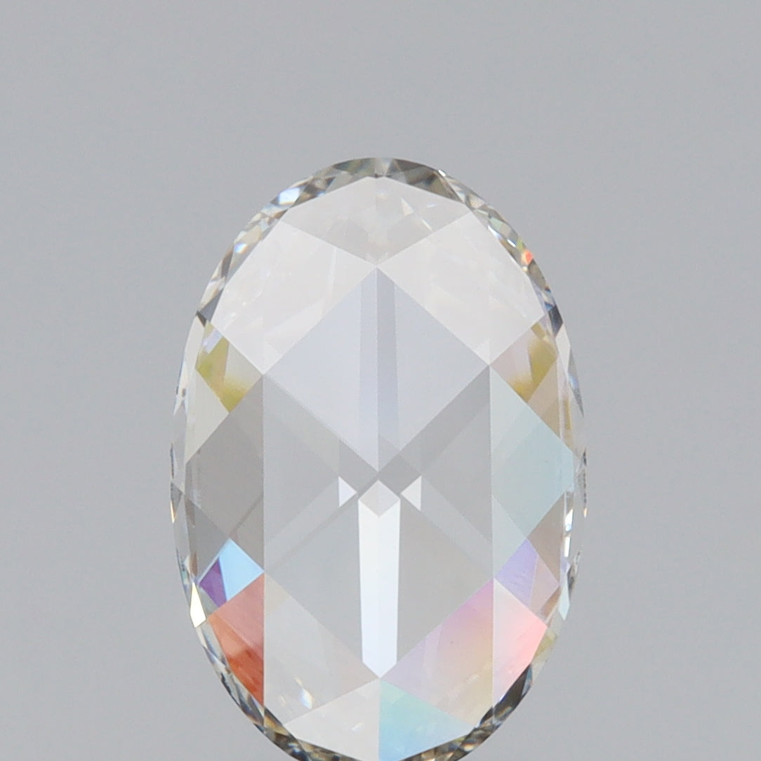 1.65ct | G/VVS2 Oval Shape Rose Cut Lab Diamond (IGI)