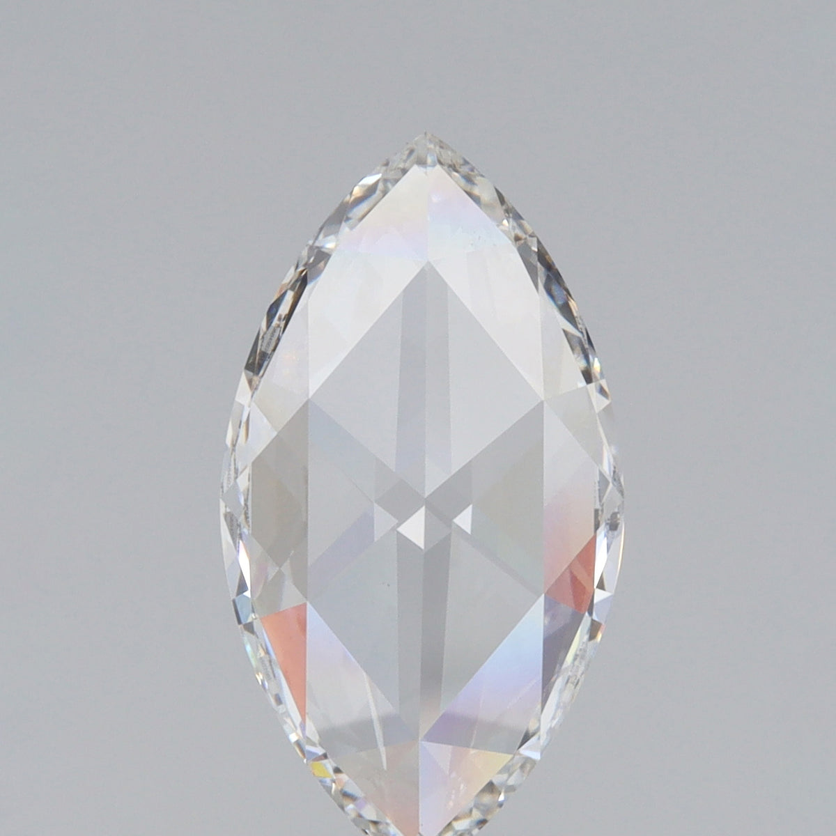 2.21ct | F/VS1 Marquise Shape Rose Cut Lab Diamond (IGI)-LITHOS Diamond