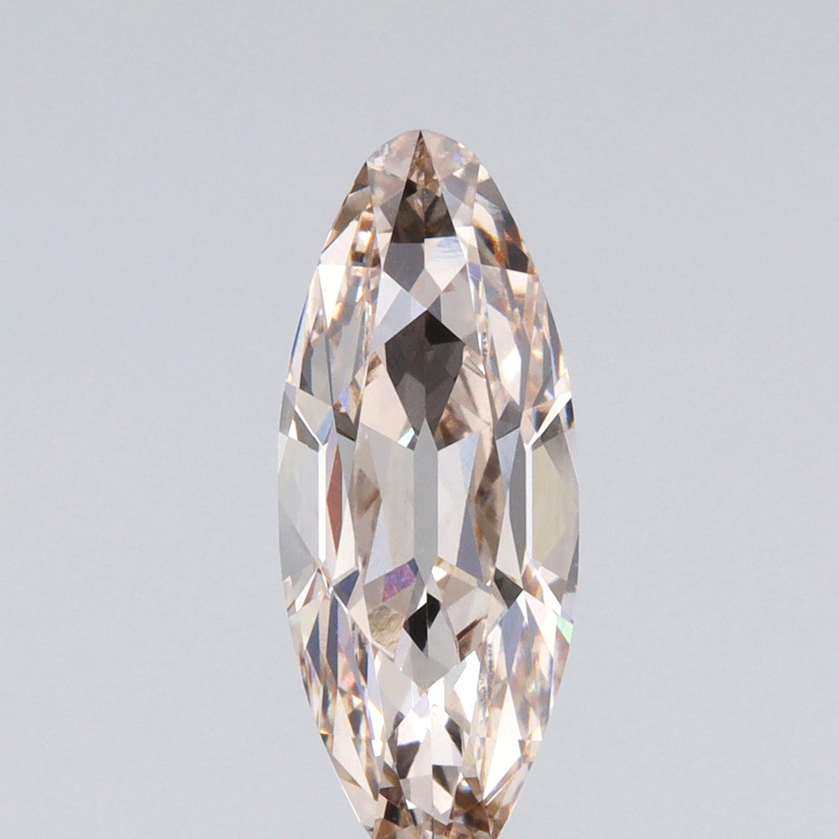2.16ct | M/VVS2 Champagne Oval Shape Old Mine Cut Lab Diamond (IGI)-LITHOS Diamond
