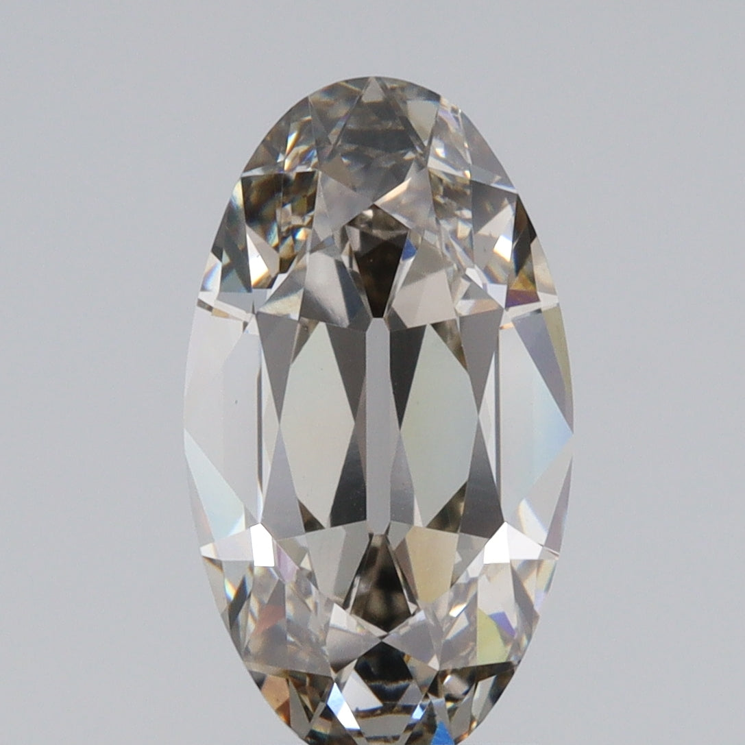 2.90ct | K/VS1 Oval Shape Old Mine Cut Lab Diamond (IGI)-LITHOS Diamond