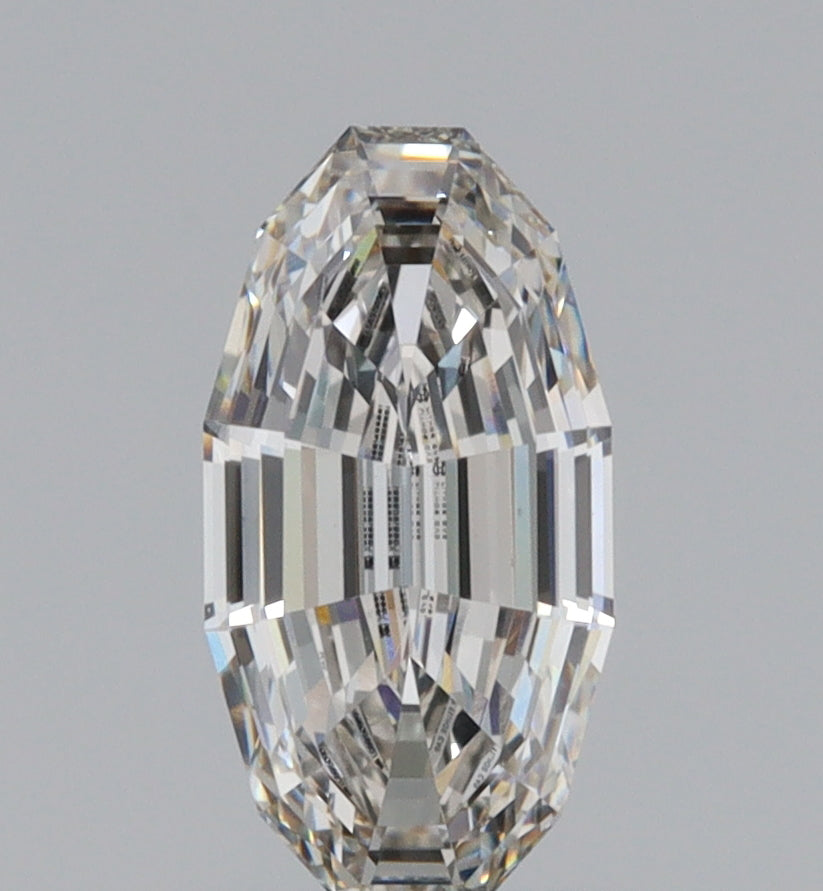 1.31ct | H/VVS2 Oval Shape Step Cut Lab Diamond (IGI)