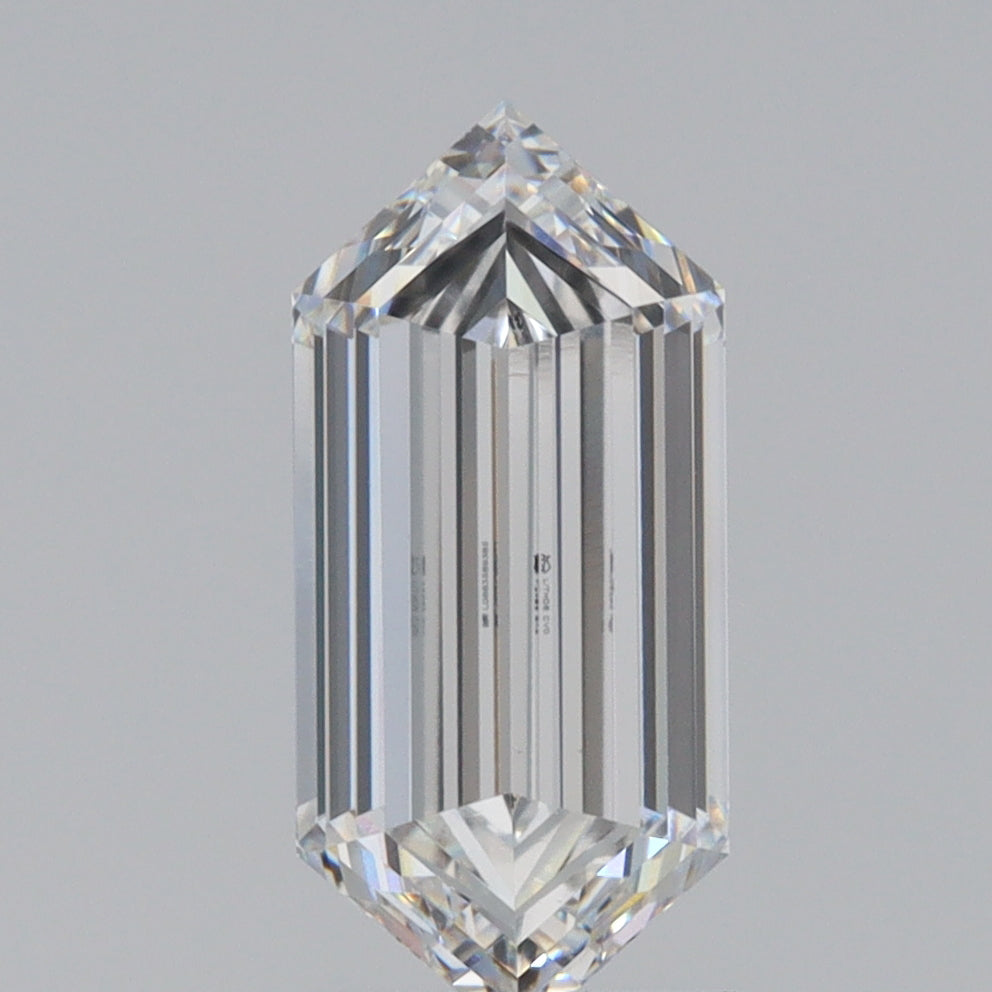 2.01ct | E/VS1 Hexagon Shape Step Cut Lab Diamond (IGI)