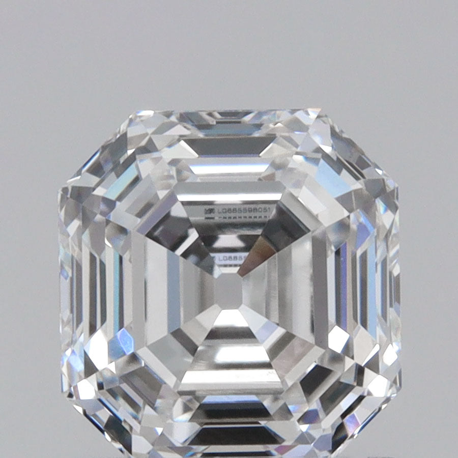 1.31ct | D/VVS2 Asscher Shape Step Cut Lab Diamond (IGI)