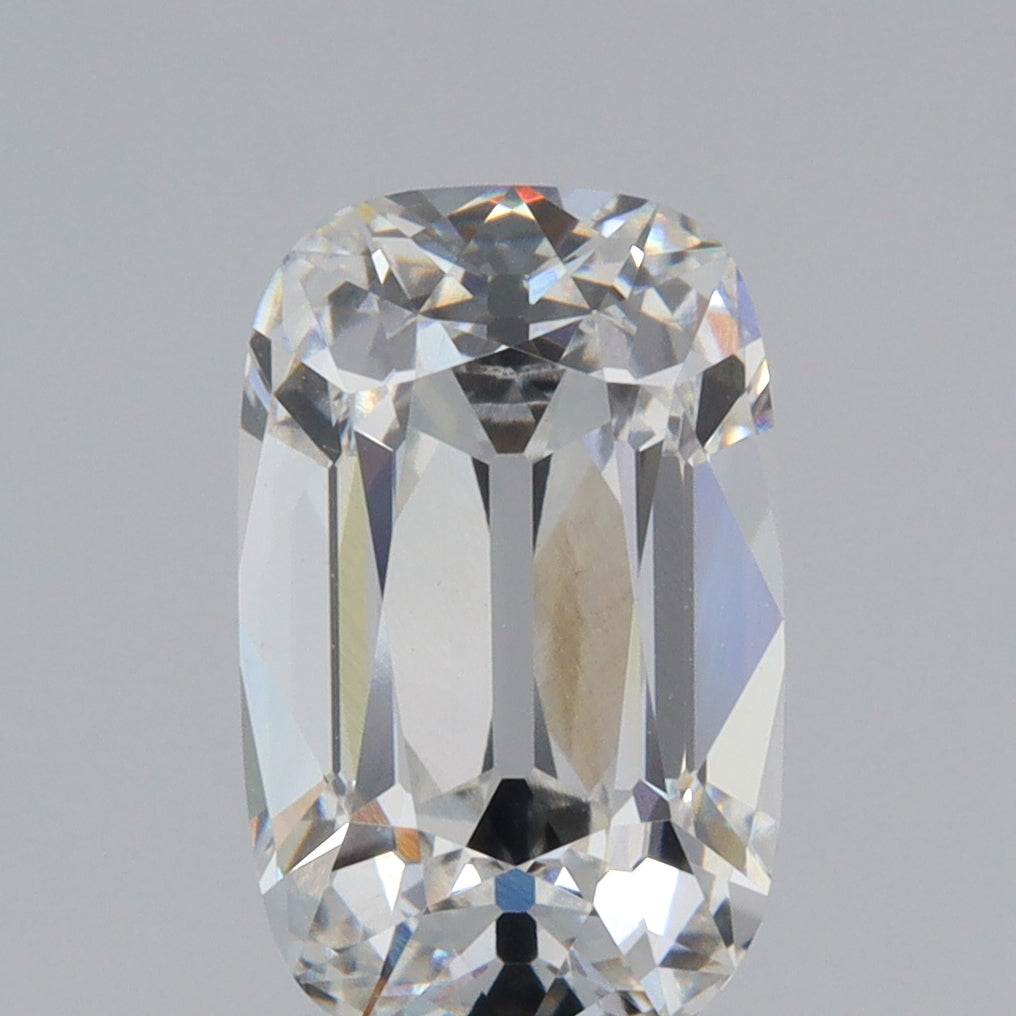 2.87ct | F/VVS2 Cushion Shape Old Mine Cut Lab Diamond (IGI)-LITHOS Diamond