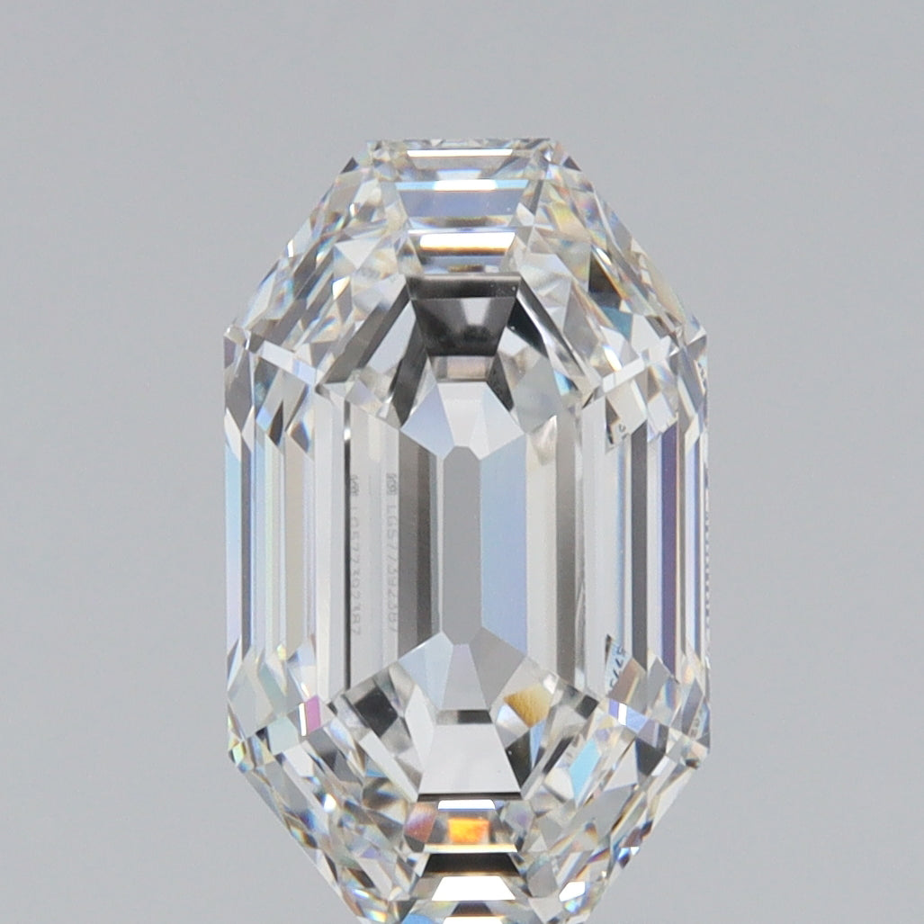 3.12ct | G/VVS2 Octagon Shape Step Cut Lab Diamond (IGI)-LITHOS Diamond