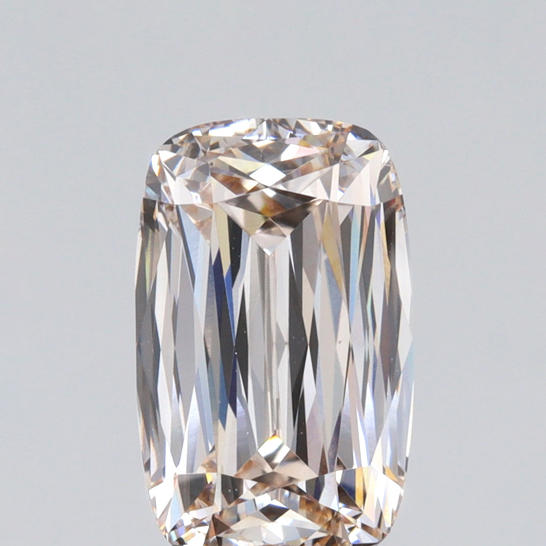 3.02ct | L/VS1 Cushion Shape Lattice Cut Lab Diamond (IGI)