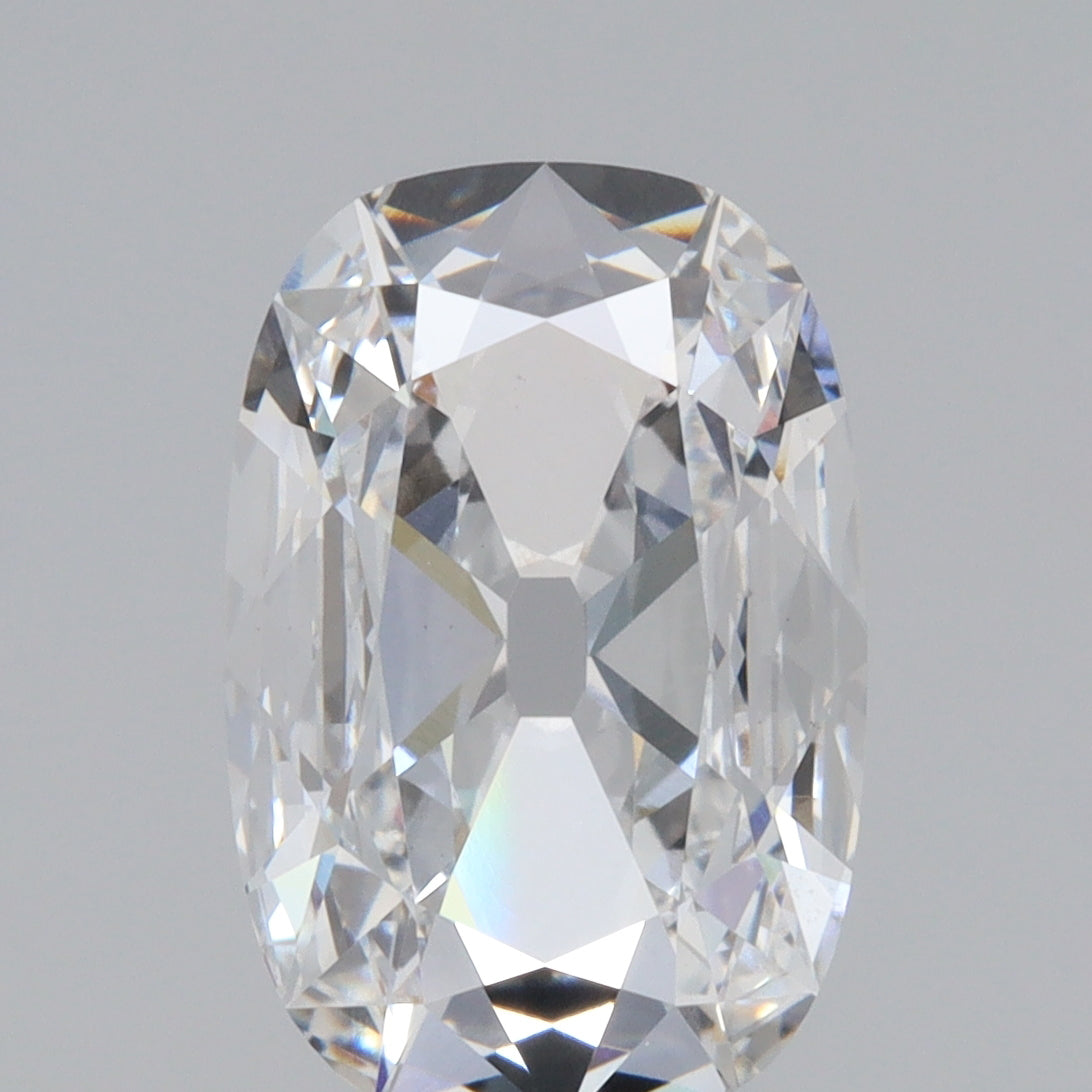 2.71ct | E/VS1 Antique Cushion Shape Old Mine Cut Lab Diamond (IGI)